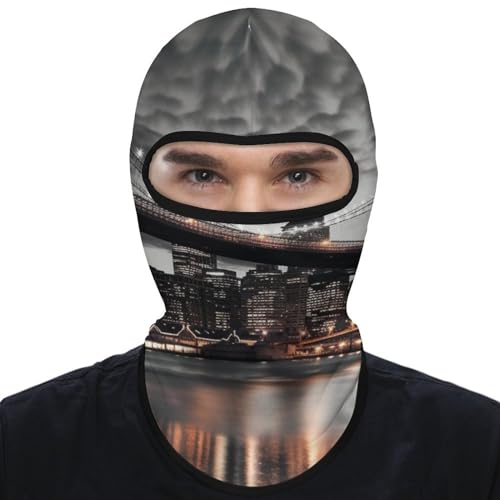 Balaclava para hombre, máscara para esquí y ciclismo, cubreboca térmico para invierno miniatura 7