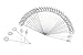 Bleiou 100pcs/lot 12cm DIY heart shape craft wire clip card note photo memo holder clips wholesale metal clamp clay cake Accessories decoration loop heart star music notation mix shape