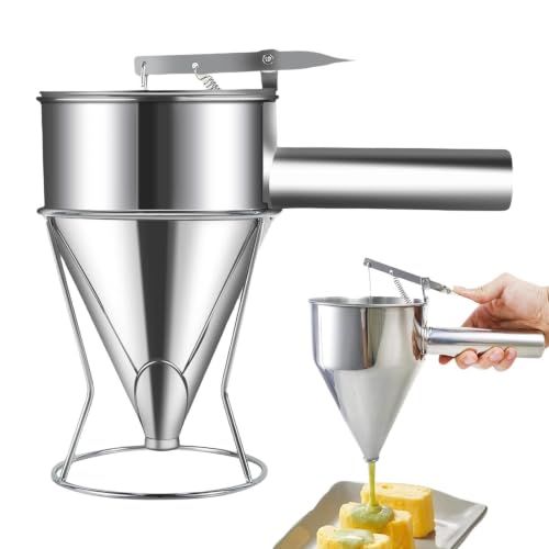Dispensador de pasteles en embudo estable con vertedor multiusos 7