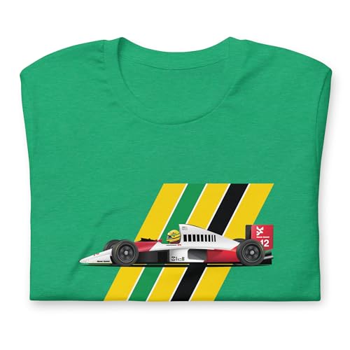 Brazilian Ayrton Senna F1 Champion Racing MP4 Classic T-Shirt2
