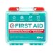 Be Smart Get Prepared 85 Piece First Aid Kit In Durable Plastic Case, Compact, 0.69 Pound