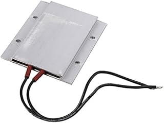 PTC Heater,Electric Insulated Thermostatic Ceramics Fast Heating Element Dehumidification Heater Plate DIY Accessories for Car Small Space Culture Room(50W 80¡æ)