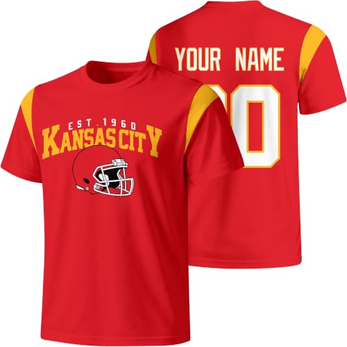 Image of ANTKING T Shirt Custom Short Sleeves for Youth Men Women | Crew Neck T Shirt with Custom Name Gift