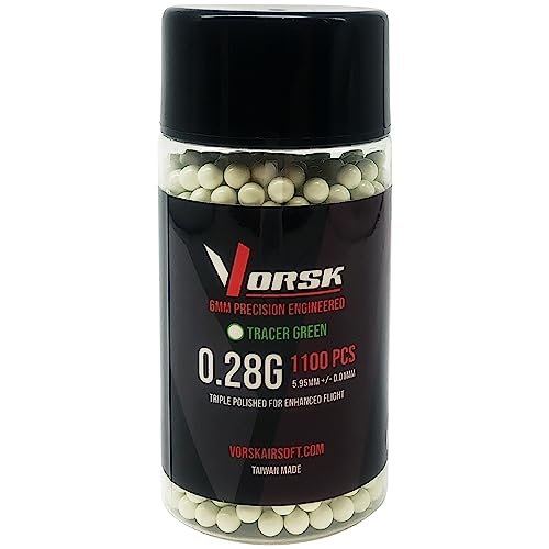 VORSK Tracer BBs - 0.28g - Green, 1100R