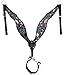 CHALLENGER Horse Western Filigree Cowhide Tooled Headstall Bridle Breast Collar Set 78FK41B