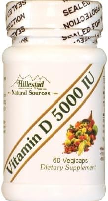 Dialyvite Hillestad Pharmaceuticals - Vitamina D 5000 IU - 60 Tabletas