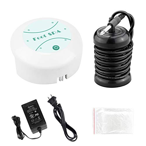 Ionic Detox Foot Bath Machine, Foot Detox Spa Ion Cleanse Chi Machine for Home Use Beauty Club Salon, Regain Health & Vitality with 5 Liners ï¼ˆTub Not Includeï¼‰