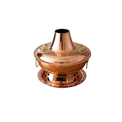 Olla Caliente de Cobre para Hot Pot 36 cm miniatura 1