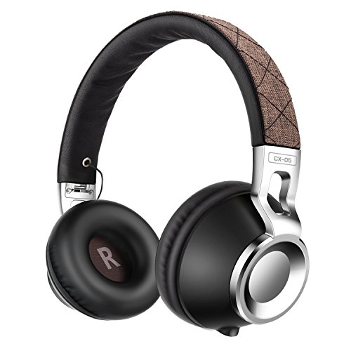 Headphones,Sound Intone CX-05 Headphones with Microphone,Noise Isolating On Ear Headsets for iPhone,Android Device,Mp3/4,Laptop,Tablet (Brown-1)