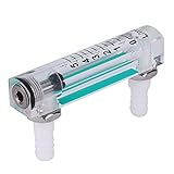 Sauerstoff-Luftmengenmesser | Luftmengenmesser | 1~5LPM Sauerstoff-Kohlendioxid-Messdurchflussmesser-Messgerät Hochgenaues Schwimmer-Durchflussmessgerät für Kohlendioxid/Sauerstoff/Drucklu