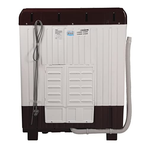 Image of Haier 7 Kg 5 Star Rating Semi Automatic Top load Washing Machine (HTW70-1187BON, White)