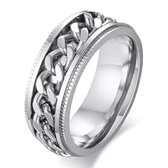 B, Curb Chain, Silver