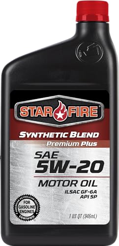 Aceite de Motor Starfire 5W-20 Mezcla Sintética 12 x 1qt miniatura 2