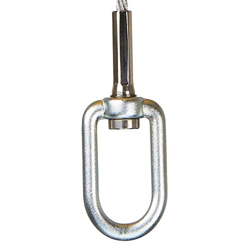 Image of Peakworks Safe, Removable, Reusable, Lightweight, Steel Drop Thru Anchor, Yellow, 12 inch x 8 inch, V8223145