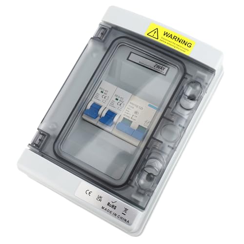 Boîte de distribution étanche IP65 avec disjoncteur type B extérieur - 7