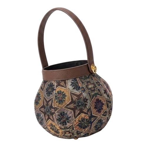 Sac bandoulière circulaire léger contre le vol avec poche cachée