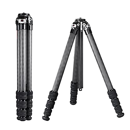 SUNWAYFOTO Treppiede Da Viaggio T2540CT In Fibra Di Carbonio - Leggero E Stabile Con Testa A Sfera EB-36