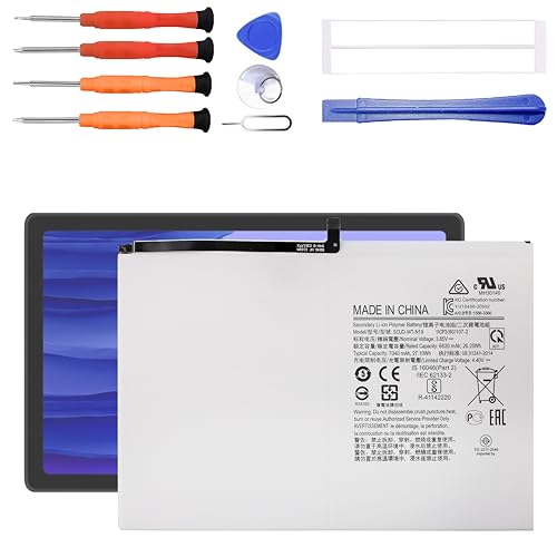 Batería de repuesto SCUD-WT-N19 y herramientas para reparar Galaxy Tab A7 10.4 2020