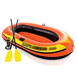 kayak maro reserva 🚤 【Kayak de PVC grueso】: La canoa está hecha de PVC grueso y resistente. Mejore eficazmente la resistencia a la abrasión, aumente la capacidad del casco para resistir la presión, colisiones y arañazos, y sea flexible y fuerte.