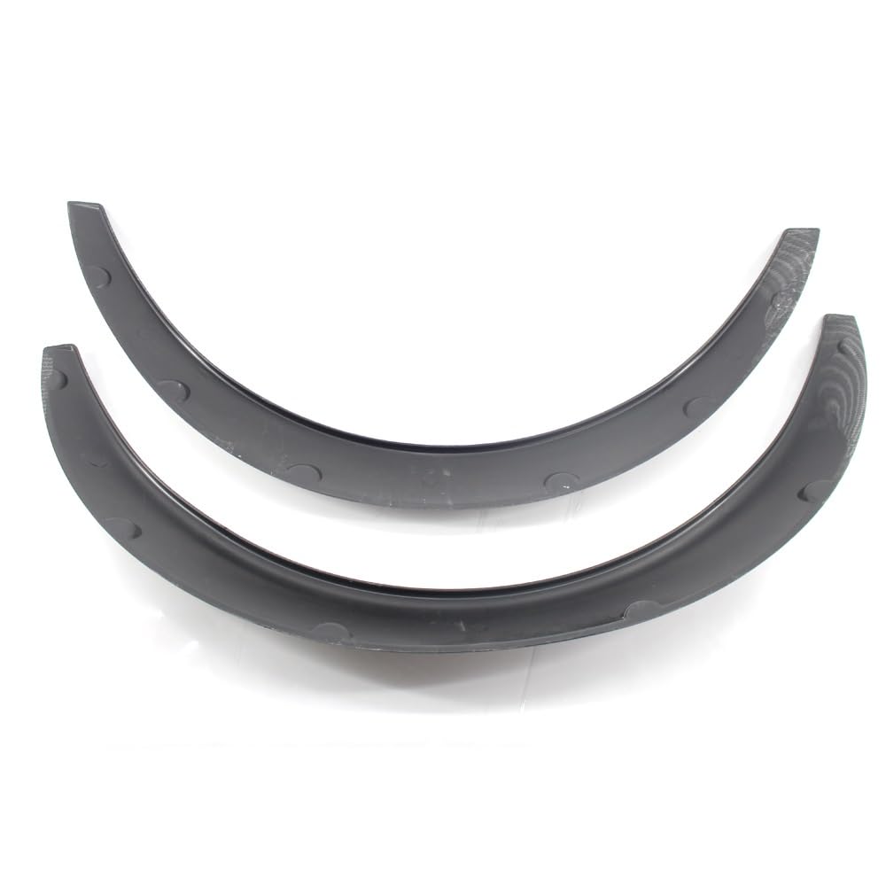 MZEER Voiture 4 Pièces/Ensemble Universel Voiture Roue Sourcil Arc Garniture Côté Garde-Boue Flare Décoration Bande Arc Roue Garde Sourcil