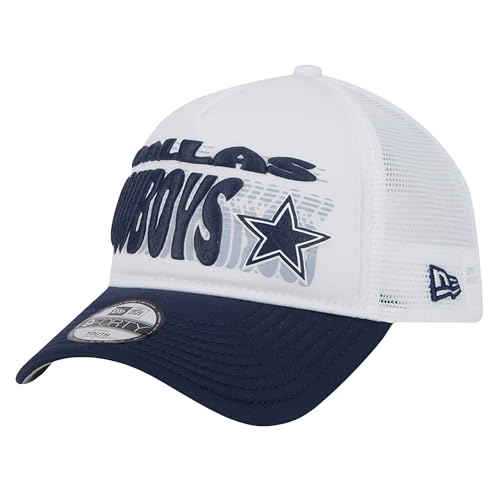 New Era Toddler White Dallas Cowboys Team Printed A Frame 9FORTY Adjustable Hat