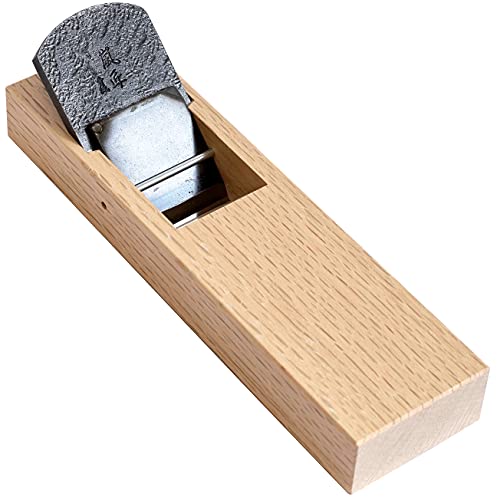 Ranshou Japanese Hand Plane For Woodworking 58Mm, Aogami Blue Paper Steel No.2, Large Wood Plane For Smoothing, Made In Japan #TOP20