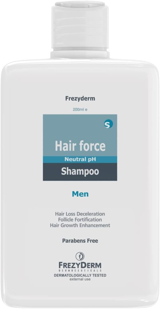 F FREZYDERM DERMOCEUTICALS Hair Force Shampoo voor mannen, 200 ml