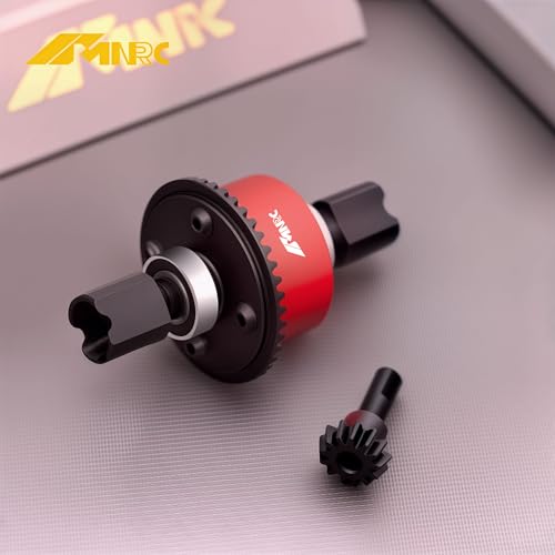 NMNRC 2Pcs 43T 13T Front Rear Differential Gear Diff for Arrma 1/7 Fireteam Limitless Infraction Mojave 1/8 Kraton Outcast Talion Notorious Typhon 6S Upgrades Part by NMNRC - Image 2