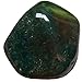 Moss Agate Tumbled Stone – Natural Green Crystal Gemstone for Positivity, Growth & Balance – Pocket Stone for Meditation, Reiki, Chakra, Yoga & Spiritual Décor