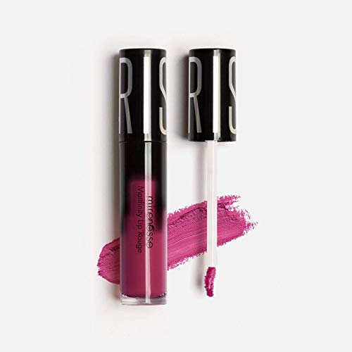 Mirenesse Cosmetics Best Matte Liquid Lipstick Mattfinity Lip Rouge 6. Paris (7.0g/.25oz) with Vitamin E + Long Lasting Wear