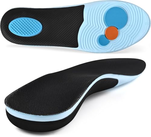 Arch Support Orthotic Insoles, Relieve Plantar Fasciitis Foot Pai...