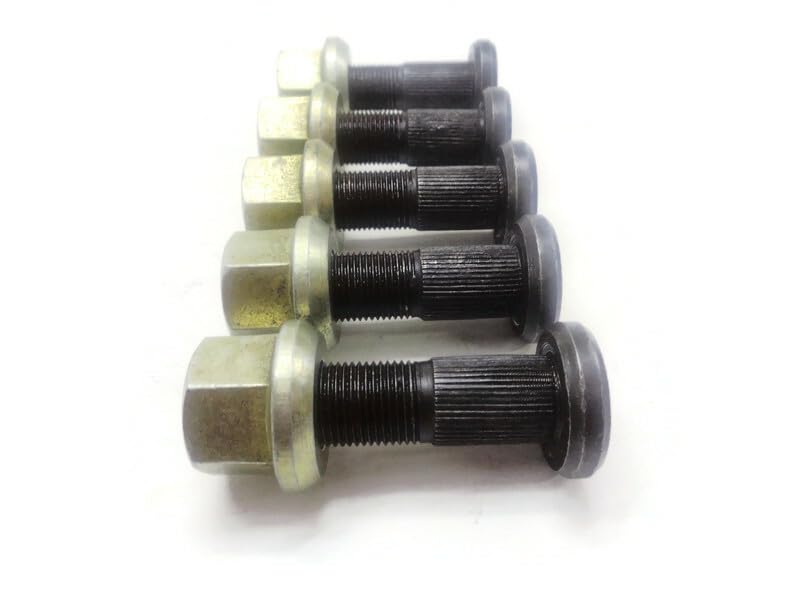 Wheel Nuts & Studs (36mm), Pack of 5 Pcs. (Part No. 826/00558 & 106/40001) by Aries