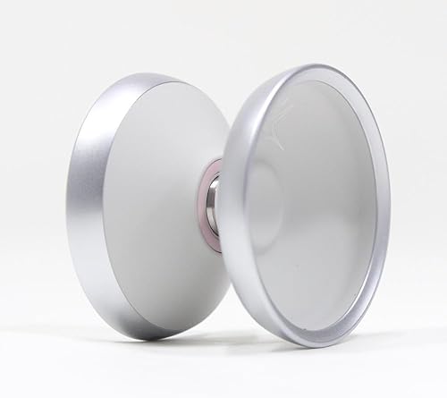 Hummingbird Yo Yo - 7068 Aluminio con Llantas de Acero Inoxidable (Moon Rock con Anillos de Plata)