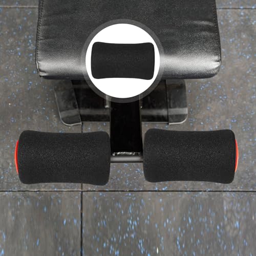 Anneome 2pcs Gym Replacement Pads Comfortable Foam Covers for Leg Extension Machines Weightlifting Benches Durable Exercise Equipment Accessories