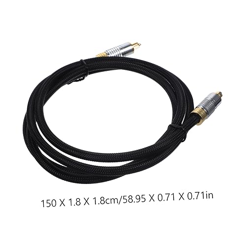Cable óptico de audio digital premium resistente al óxido y compatible con 5.1 5
