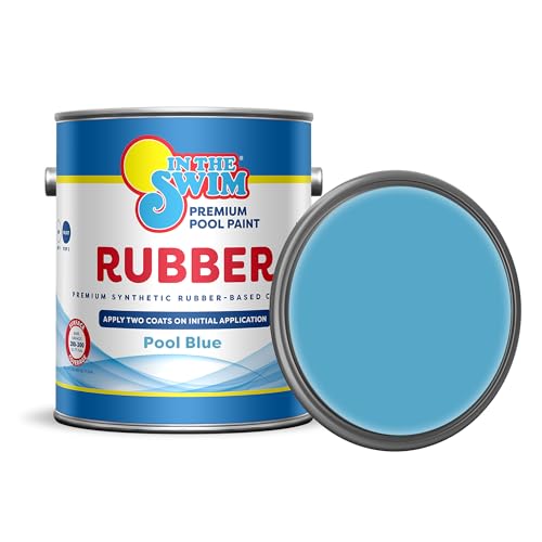 In The Swim Synthetic Rubber Pool Blue