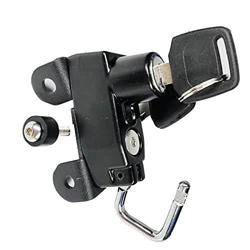 Candado para casco de moto Scrambler 400 de aluminio con dos llaves 3