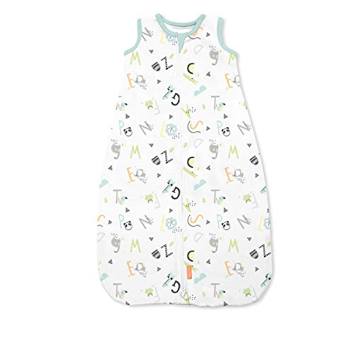 SwaddleMe Night Sack Sleeper â€“ 6-12 Months, 1-Pack (Alphabet) Loose-fit Infant Sleep Sack Wearable Blanket Leaves Babyâ€™s Arms Out for Safe, Cozy Sleep