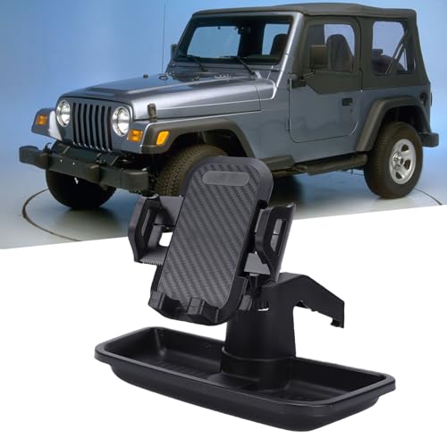 Support de téléphone pour tableau de bord TJ 1997-2006 avec plateau