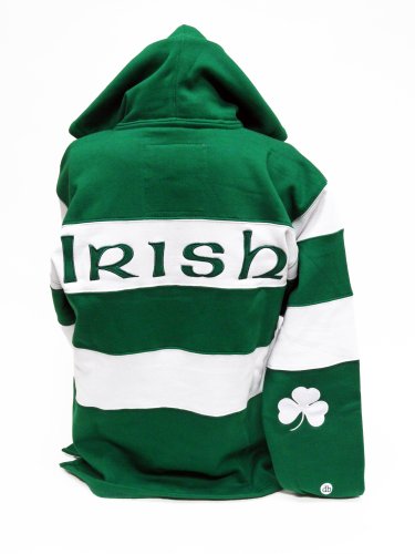 Ireland Rugby Shirt Hoodie, X-Large