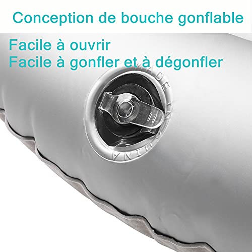 GOTOTOP Materasso gonfiabile, con 2 cuscini