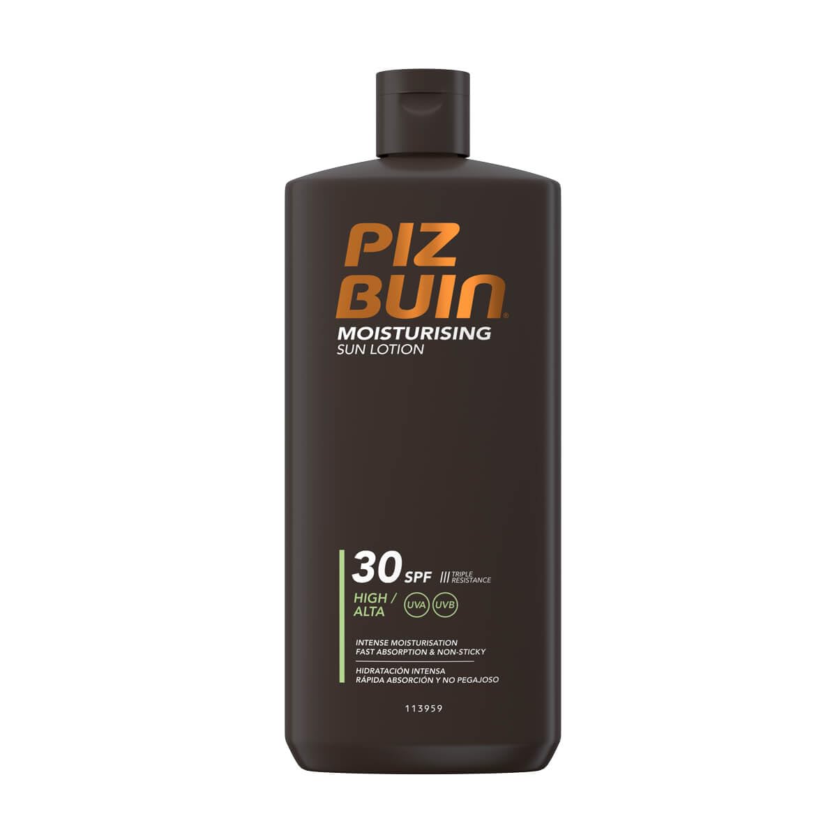 Piz Buin Moisturising Sun Protection Lotion, High SPF 30, UVA/UVB Protection, 400ml