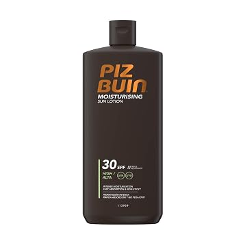 Piz Buin Moisturising Sun Protection Lotion, High SPF 30, UVA/UVB Protection, 400ml