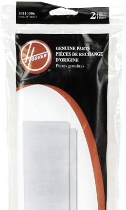 Hoover EMW1591387 2PK WindTu Final, 2 Filters, White, 2 Count