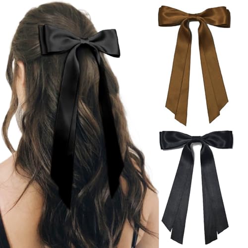 Moños para cabello con pinzas para mujeres y niñas miniatura 1