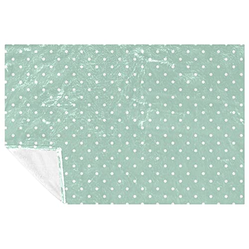 Couverture douce vert menthe pour des moments cocooning chaleureux