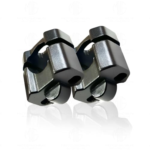 Image of Pro Taper Universal Aluminum Motorcycle Handlebar Risers | Adjustable, Lightweight, Durable, Compatible with Universal Motorbikes