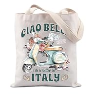 【SIZE】: Width:40cm; Height: 35cm Material:Canvas 【FUN DESIGNS MAKE PERFECT BAG】: Both Our Totes Feature Fun And Creative Designs, Is Perfect For Anyone. 【MULTI-PURPOSE WITH GREAT DESIGN】:This Is A Very Cute, Roomy, Light-Weight, And Reusable Tote Bag...