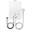 Tankless Water Heater 4.21GPM 16L Outdoor Portable GasHot Water Heater Instant Propane Water Heater with Digital Display Multi-Protection for Camping Trips Boat Cabins