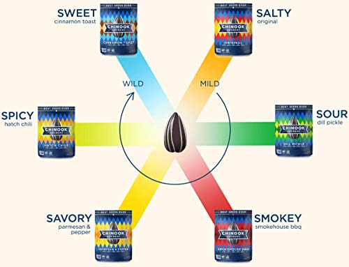 Chinook Seedery Roasted Sunflower Seeds, Gluten Free, Non GMO, Original Flavor, 4oz, Pack of 12 - Thumbnail 6
